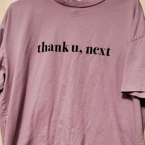 Ariana Grande Thank u next T-shirt